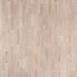 Паркетная доска Polarwood Classic Дуб Тундра Белая Матовый Лак 3П / Oak Tundra White Matt 3S